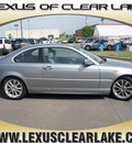 bmw 3 series 2004 gray coupe 330ci gasoline 6 cylinders rear wheel drive automatic 77546