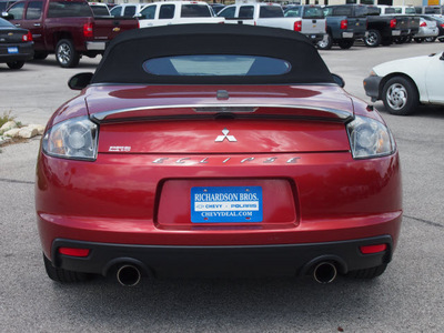mitsubishi eclipse spyder 2011 red gs sport gasoline 4 cylinders front wheel drive automatic 78114
