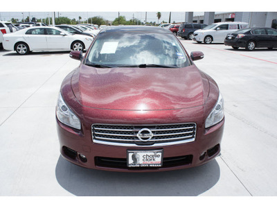nissan maxima 2011 dk  red sedan 3 5 sv gasoline 6 cylinders front wheel drive automatic 78520
