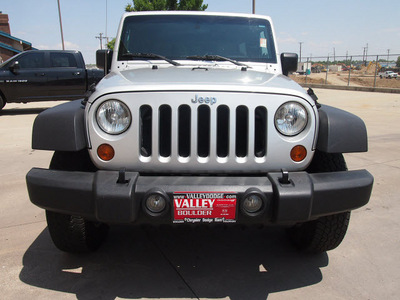 jeep wrangler unlimited 2007 silver suv x gasoline 6 cylinders 4 wheel drive automatic 80301