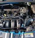ford focus 2012 blue sedan se flex fuel 4 cylinders front wheel drive automatic 77521