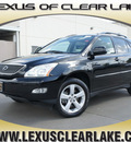 lexus rx 350 2007 black suv gasoline 6 cylinders front wheel drive automatic 77546