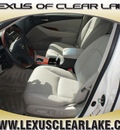 lexus es 350 2009 white sedan gasoline 6 cylinders front wheel drive automatic 77546