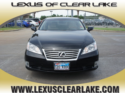 lexus es 350 2010 black sedan gasoline 6 cylinders front wheel drive automatic 77546