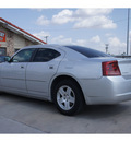 dodge charger 2007 silver sedan gasoline 6 cylinders rear wheel drive automatic 79110