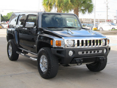 hummer h3 2007 black suv gasoline 5 cylinders 4 wheel drive automatic with overdrive 77074