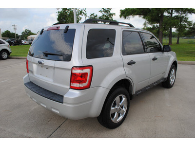 ford escape 2008 silver suv xlt gasoline 6 cylinders front wheel drive automatic with overdrive 77539