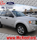 ford escape 2008 silver suv xlt gasoline 6 cylinders front wheel drive automatic with overdrive 77539
