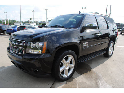 chevrolet tahoe 2011 black suv ls flex fuel 8 cylinders 2 wheel drive automatic with overdrive 77539