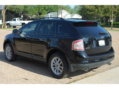 ford edge 2007 black suv sel gasoline 6 cylinders front wheel drive 6 speed automatic 76520