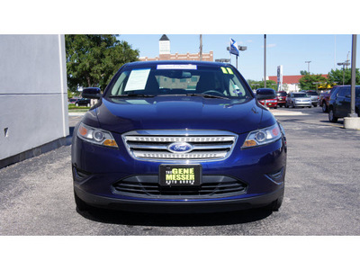 ford taurus 2011 dk  blue sedan sel gasoline 6 cylinders front wheel drive automatic 79407