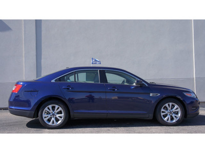 ford taurus 2011 dk  blue sedan sel gasoline 6 cylinders front wheel drive automatic 79407