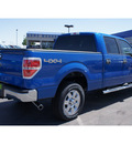 ford f 150 2012 blue xlt gasoline 6 cylinders 4 wheel drive automatic 79407