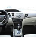 honda civic 2012 silver sedan lx gasoline 4 cylinders front wheel drive automatic 77034