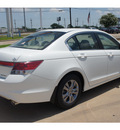 honda accord 2012 white sedan se gasoline 4 cylinders front wheel drive automatic 77034