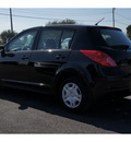 nissan versa 2011 black hatchback 1 8 s gasoline 4 cylinders front wheel drive automatic with overdrive 78840