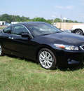 honda accord 2009 black coupe ex l v6 w navi gasoline 6 cylinders front wheel drive automatic 75606