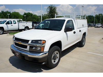 chevrolet colorado 2012 summ white work truck gasoline 5 cylinders 2 wheel drive not specified 76051