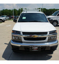 chevrolet colorado 2012 summ white work truck gasoline 5 cylinders 2 wheel drive not specified 76051