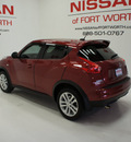 nissan juke 2012 red sl gasoline 4 cylinders front wheel drive automatic 76116