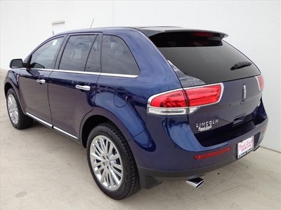 lincoln mkx 2011 blue suv gasoline 6 cylinders front wheel drive automatic 78577