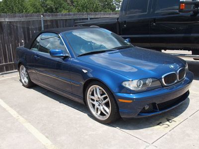 bmw 3 series 2004 blue 330ci gasoline 6 cylinders rear wheel drive 5 speed manual 77090