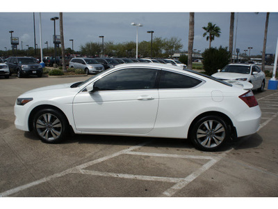 honda accord 2010 white coupe ex l gasoline 4 cylinders front wheel drive automatic with overdrive 77566