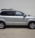 hyundai tucson 2007 silver suv limited gasoline 6 cylinders front wheel drive automatic 78577