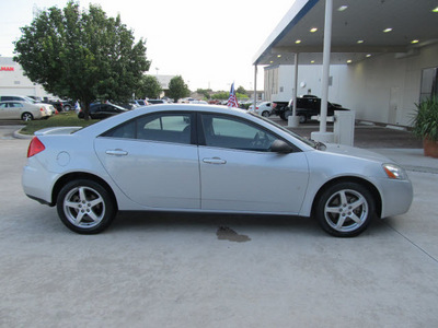 pontiac g6 2009 silver sedan gt gasoline 6 cylinders front wheel drive shiftable automatic 77099