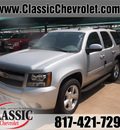 chevrolet tahoe 2012 silver ice suv lt flex fuel 8 cylinders 2 wheel drive automatic 76051