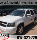 chevrolet tahoe 2012 white suv lt flex fuel 8 cylinders 2 wheel drive automatic 76051