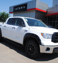 toyota tundra 2012 white t force gasoline 8 cylinders 2 wheel drive 6 speed automatic 76053