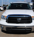 toyota tundra 2012 white flex fuel 8 cylinders 4 wheel drive 6 speed automatic 76053