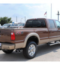 ford f 350 super duty 2012 golden bronze king ranch biodiesel 8 cylinders 4 wheel drive automatic 77375