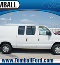 ford e series cargo 2012 oxford white van e 150 flex fuel 8 cylinders rear wheel drive automatic 77375