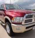 ram 2500 2012 deep cherry red cry laramie longhorn diesel diesel 4 wheel drive automatic 77375