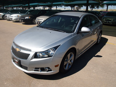 chevrolet cruze 2012 silver sedan lt gasoline 4 cylinders front wheel drive not specified 76051