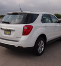 chevrolet equinox 2012 summit white suv ls flex fuel 4 cylinders front wheel drive 6 speed automatic 78224