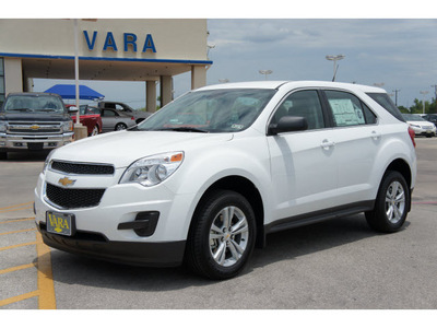chevrolet equinox 2012 white ls flex fuel 4 cylinders front wheel drive 6 speed automatic 78224