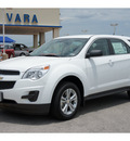 chevrolet equinox 2012 white ls flex fuel 4 cylinders front wheel drive 6 speed automatic 78224