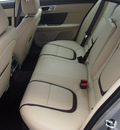 jaguar xf 2012 beige sedan portfolio gasoline 8 cylinders rear wheel drive 6 speed automatic 77090