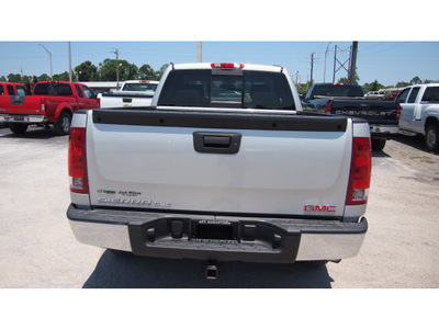 gmc sierra 1500 2010 silver pickup truck sle flex fuel 8 cylinders 2 wheel drive 6 speed automatic 32086