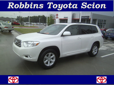 toyota highlander 2010 white suv se gasoline 6 cylinders front wheel drive automatic 75503