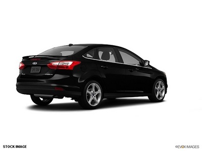 ford focus 2012 black sedan titanium flex fuel 4 cylinders front wheel drive not specified 76205