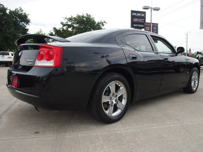 dodge charger 2009 black sedan sxt gasoline 6 cylinders rear wheel drive 4 speed automatic 77521