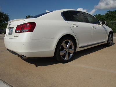 lexus gs 430 2006 white sedan gasoline 8 cylinders rear wheel drive automatic 77521