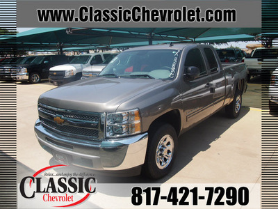 chevrolet silverado 1500 2012 graystone pickup truck ls flex fuel 8 cylinders 2 wheel drive automatic 76051