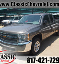 chevrolet silverado 1500 2012 graystone pickup truck ls flex fuel 8 cylinders 2 wheel drive automatic 76051