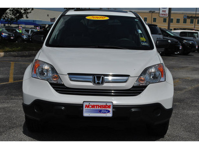 honda cr v 2009 white suv ex gasoline 4 cylinders front wheel drive 5 speed automatic 78216