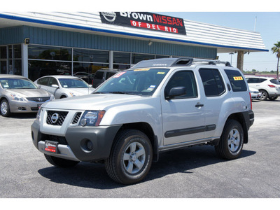 nissan xterra 2011 silver suv x gasoline 6 cylinders 4 wheel drive automatic with overdrive 78840